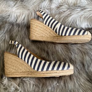 New!! Slingback Eapadrille Sandals 8M